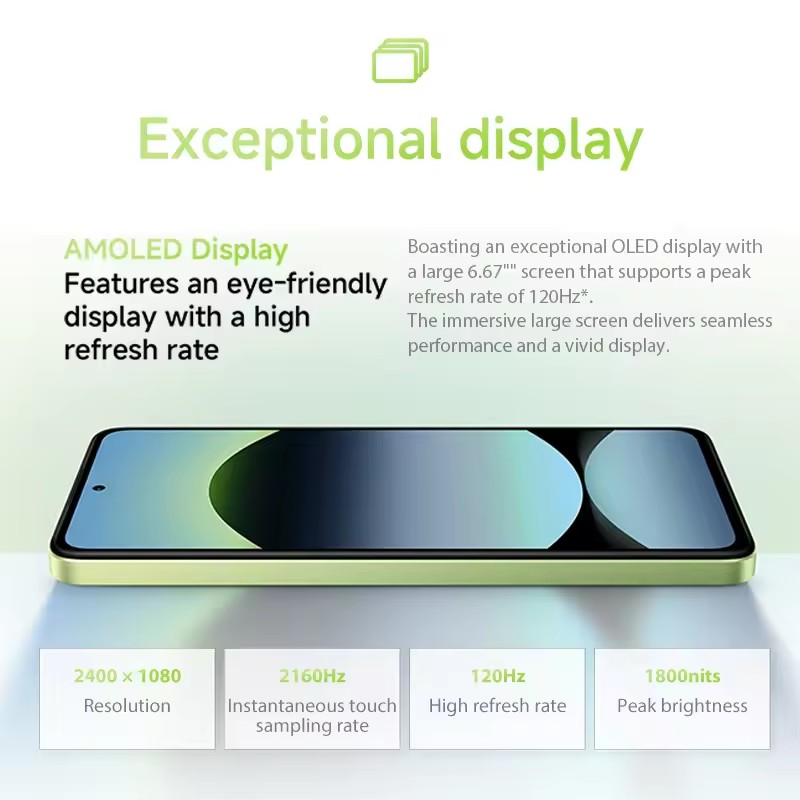 Versão do reino unido xiaomi redmi note 14 4g smartphone helio G99-Ultra 6.67 display amoled 120hz108mp ai câmera 5500mah bateria nfc