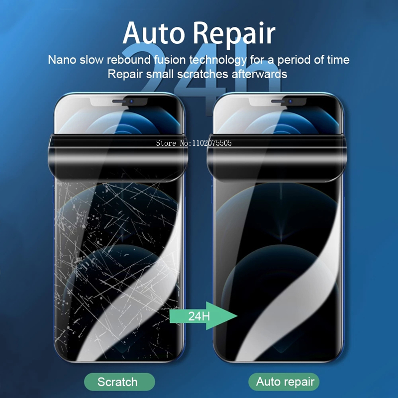 3PCS Anti-Spy Hydrogel Film for iPhone 15 13 11 12 14 Pro Max Plus XS Max X XR Privacy Screen Protectors for iPhone 12 13 Mini