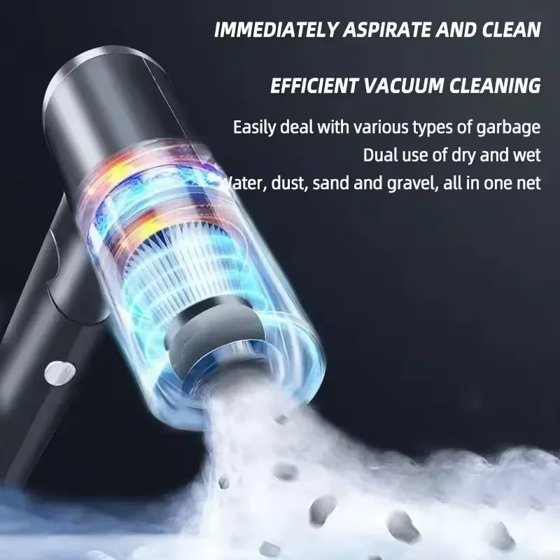 Xiaomi 2900000PA 120w Vacuum Cleaner Wireless Super High Powerful 2 in 1 Wet Dry Dual Use Portable Large Suction Vacuum Cleaner