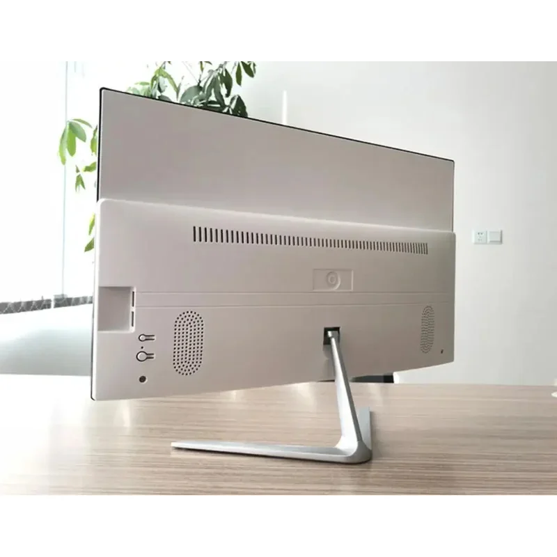 Cheap all in one computers 19 22 inch black desktop aio pc with  speakers core I3 i5 i7 HMK
