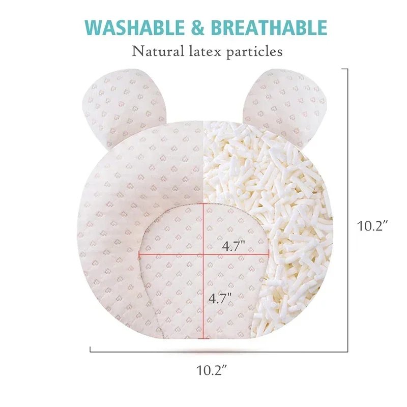 หมอนเด็กทารกแรกเกิดป้องกัน Shaping หมอน Sleeping ความปลอดภัยทารก Travel Sleeping Cushion สําหรับ 0-12 เดือนอุปกรณ์เสริมสําหรับทารก