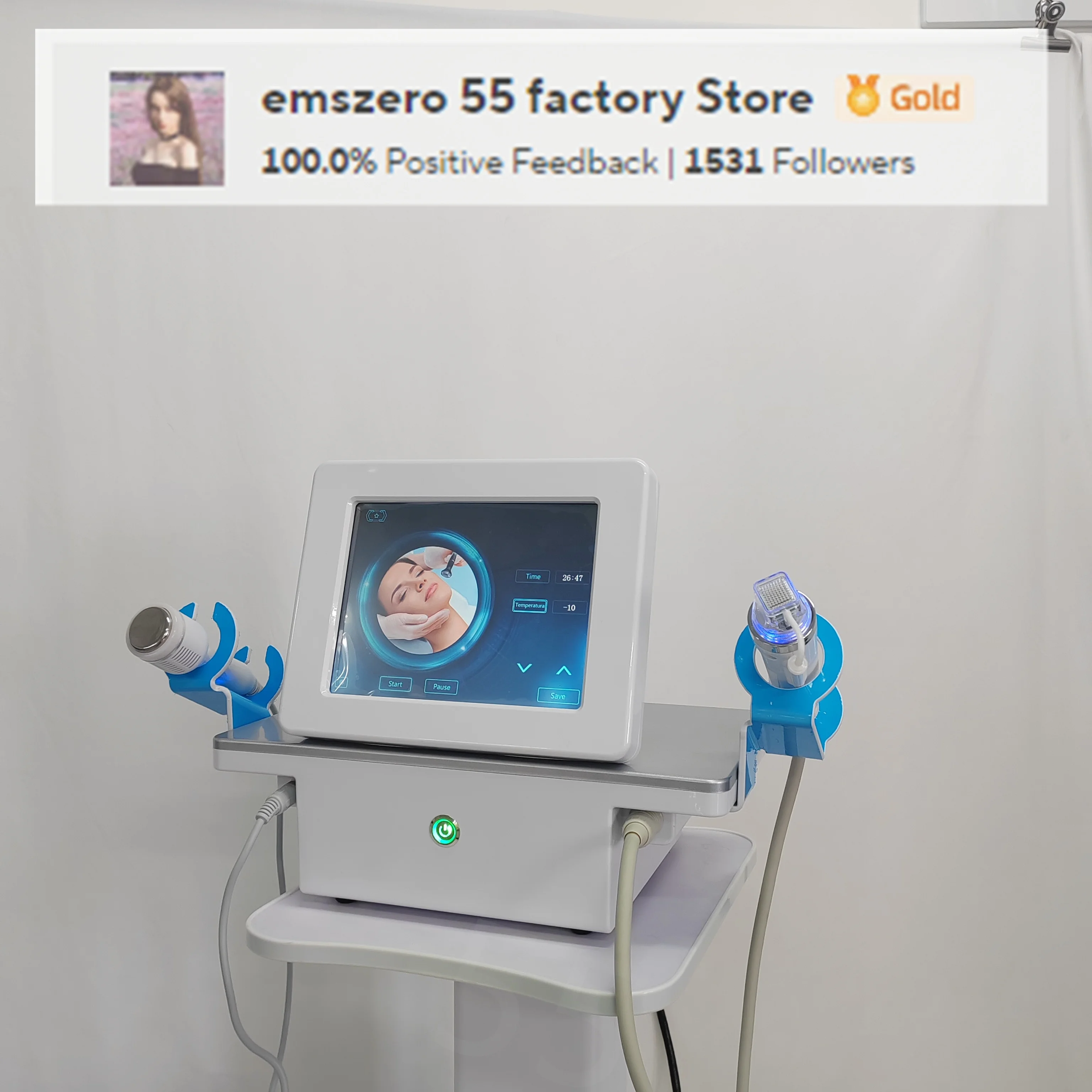 2025年 しわやストレッチマークを除去する顔と体の美白装置用の新世代RFマイクロニードリングマシン
