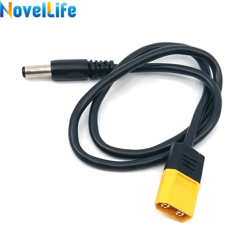 XT60-Stecker, Rundstecker auf Stecker, DC 5,5 mm x 2,5 mm, DC5525-Netzteil-Kabel für elektrische Lötkolben TS100 TS101-Kiefer