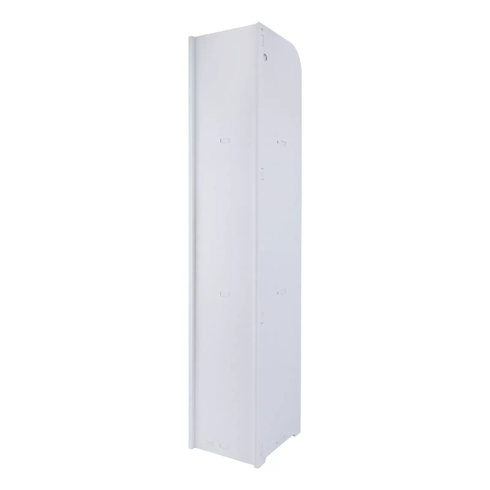 DayPlus Mobiletto da bagno per la casa, con ante e ripiani, mobile per la casa, 16 x 15 x 80 cm