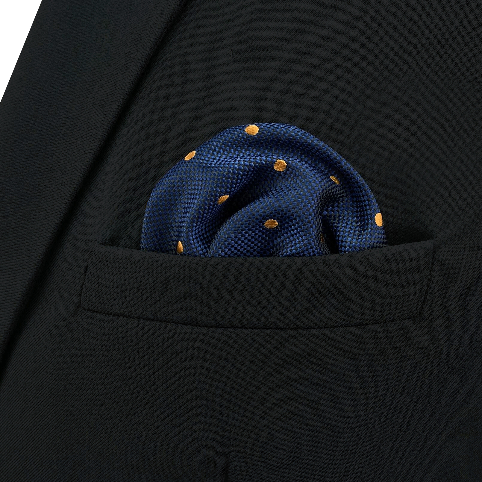 Navy Blue Mens Pocket Square Paisley Solid Dots Wedding Handkerchief Party Hanky Classic Fashion