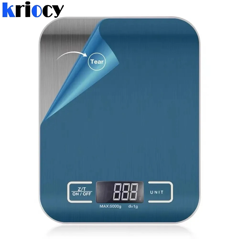 식품 다이어트용 스테인리스 스틸 주방 저울, 우편 밸런스 측정, LCD 정밀 전자, 10KG