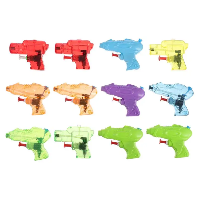 12 ชิ้นน้ําสําหรับเด็ก Soaker Shooter ของเล่นสระว่ายน้ําชายหาดน้ําต่อสู้ของเล่นสําหรับ Pool Party