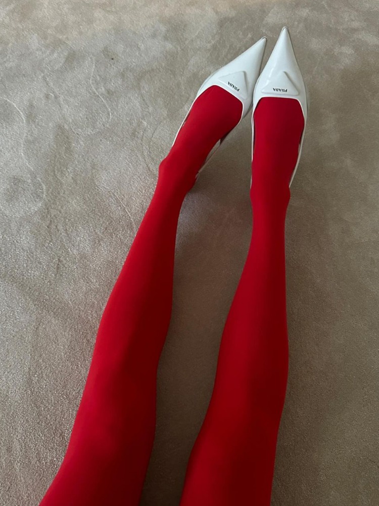 Tossy New Tights Women Stockings Slim See-Through Lingerie Lace Leggings Winter Women's Pantyhose Red Bodys Sexy Mujer Bottom