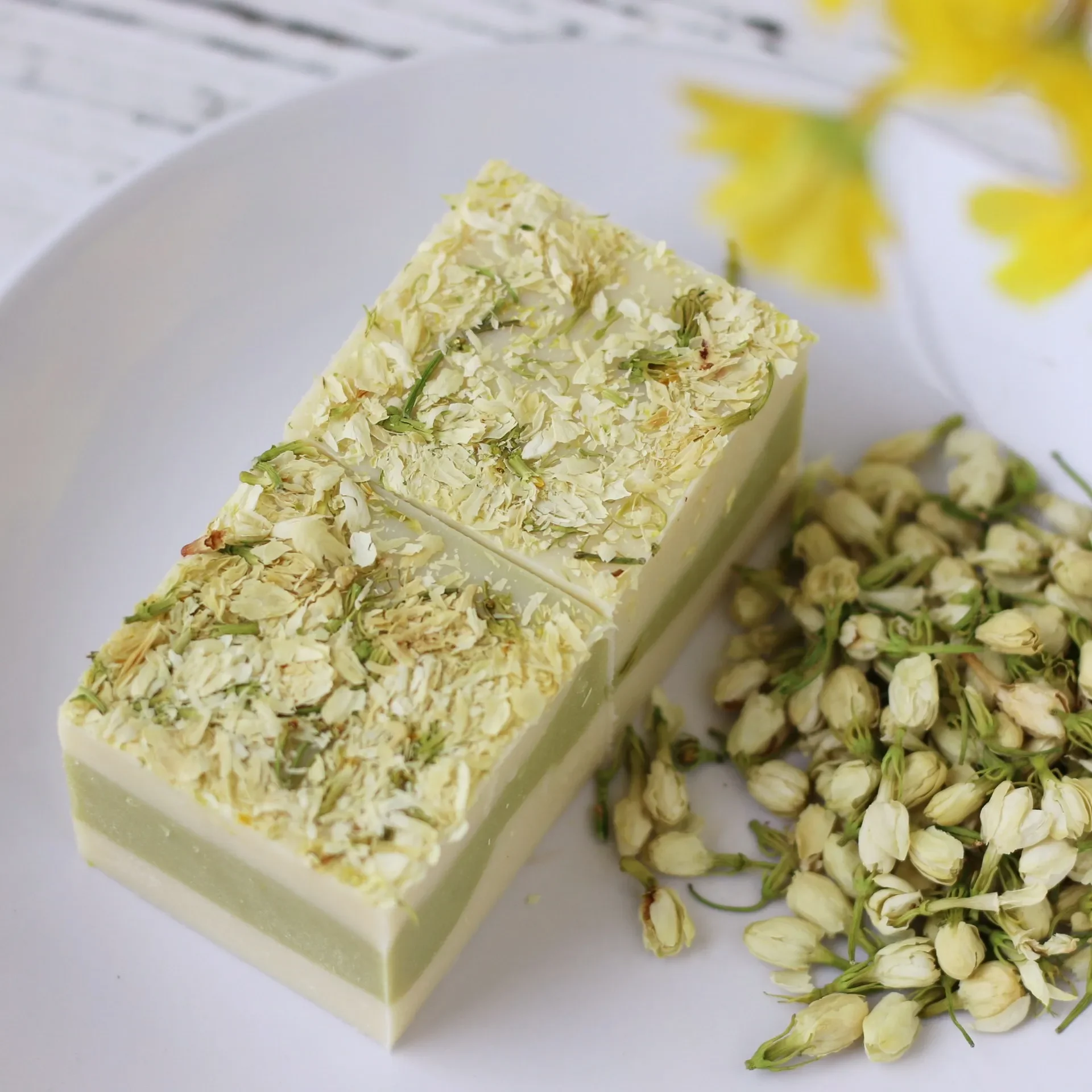 Handgemachte Gardenia-Seife, Rose, Meersalz, Zitrone, Minze, Jasmin, ätherisches Öl, niedrige Temperatur, kaltgefertigt, Lavendel, 95 g