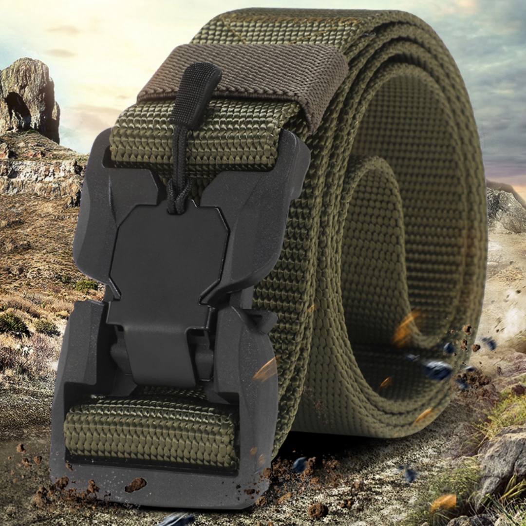 De Nieuwe Heren 125 Cm Gesp Riem Nylon Gevlochten Lichtgewicht Ademend Dagelijks Commuter Heren Riem Mannen Mode Riemen