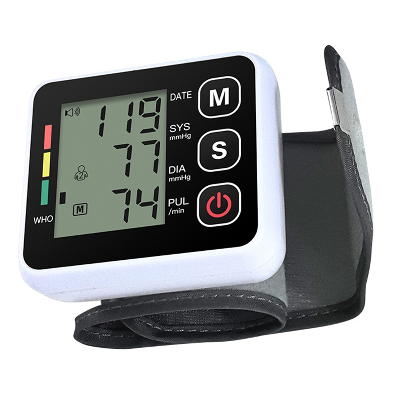 Digitale polsbloeddrukmeter Medische bovenarm bloeddrukmeter Automatische tonometer Tensiometro bloeddrukmeter