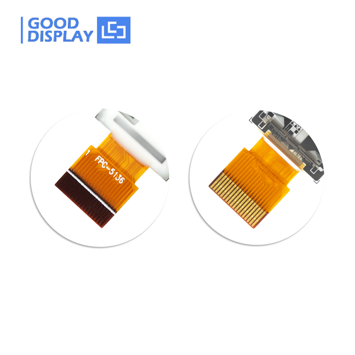 Goodisplay mini e ink Screen、spi small epaper、0.97 "、184x88解像度、GDEM0097T61