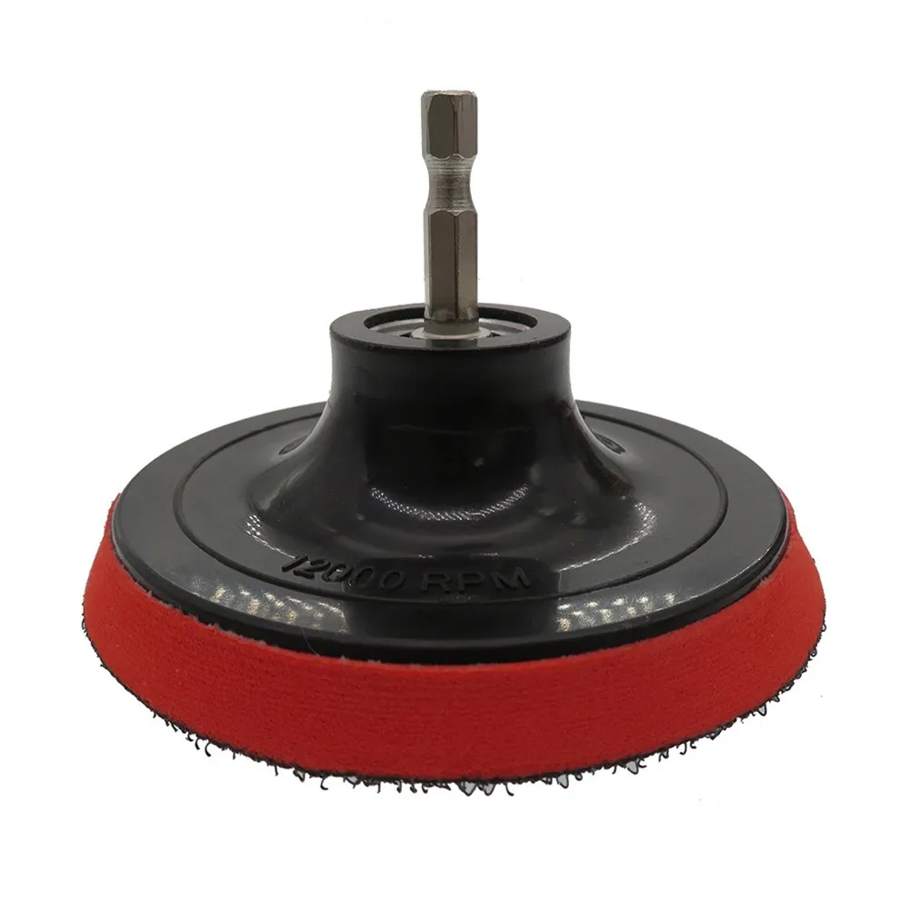 10 pz 100mm disco abrasivo grana 60-240 carta vetrata ruota di lucidatura gancio e anello cuscinetti di supporto per trapano elettrico smerigliatrice utensili rotanti
