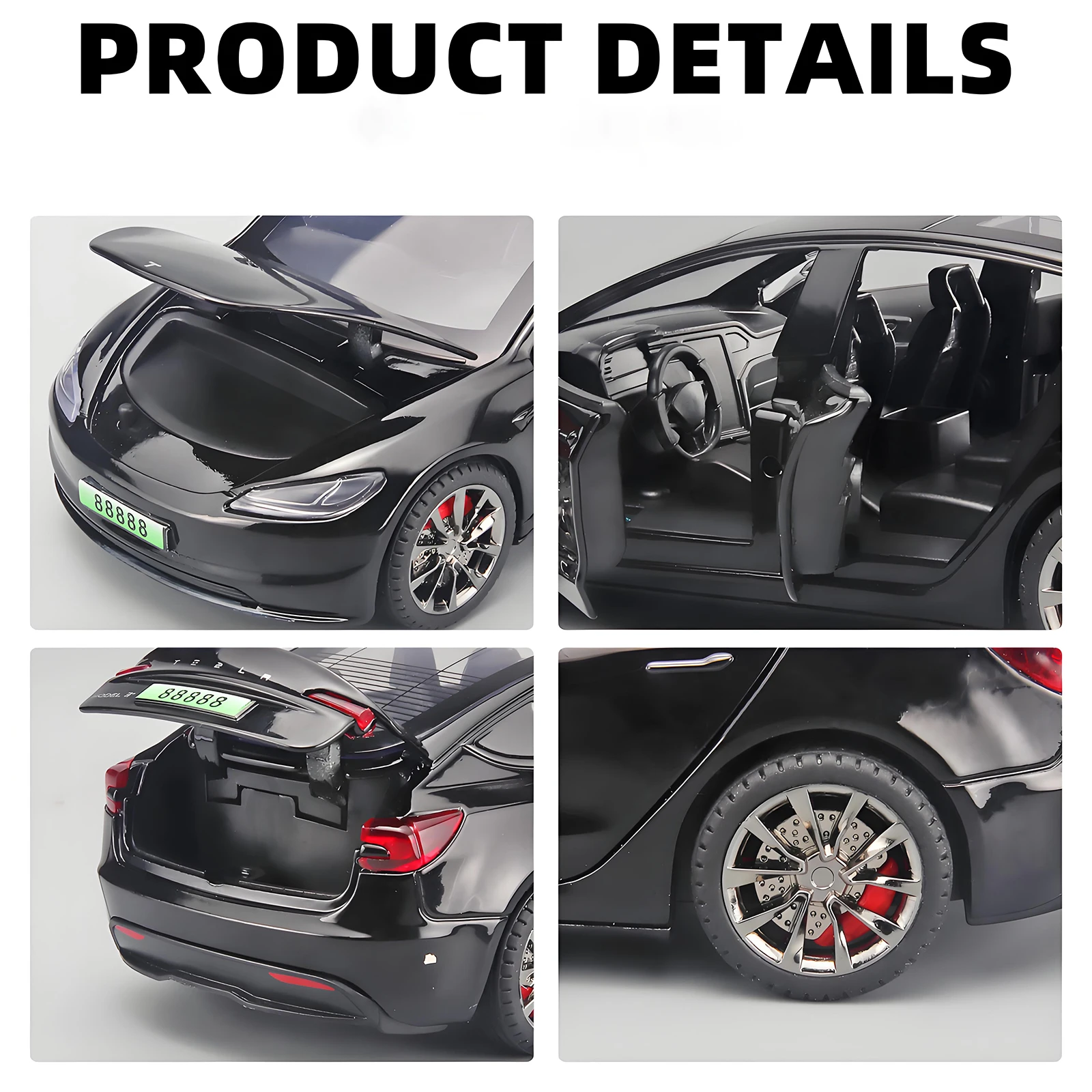 2024 新 1:32 Model3 モデル 3 合金モデルカーのおもちゃダイキャスト金属鋳造音と光の車のおもちゃ子供のための車両