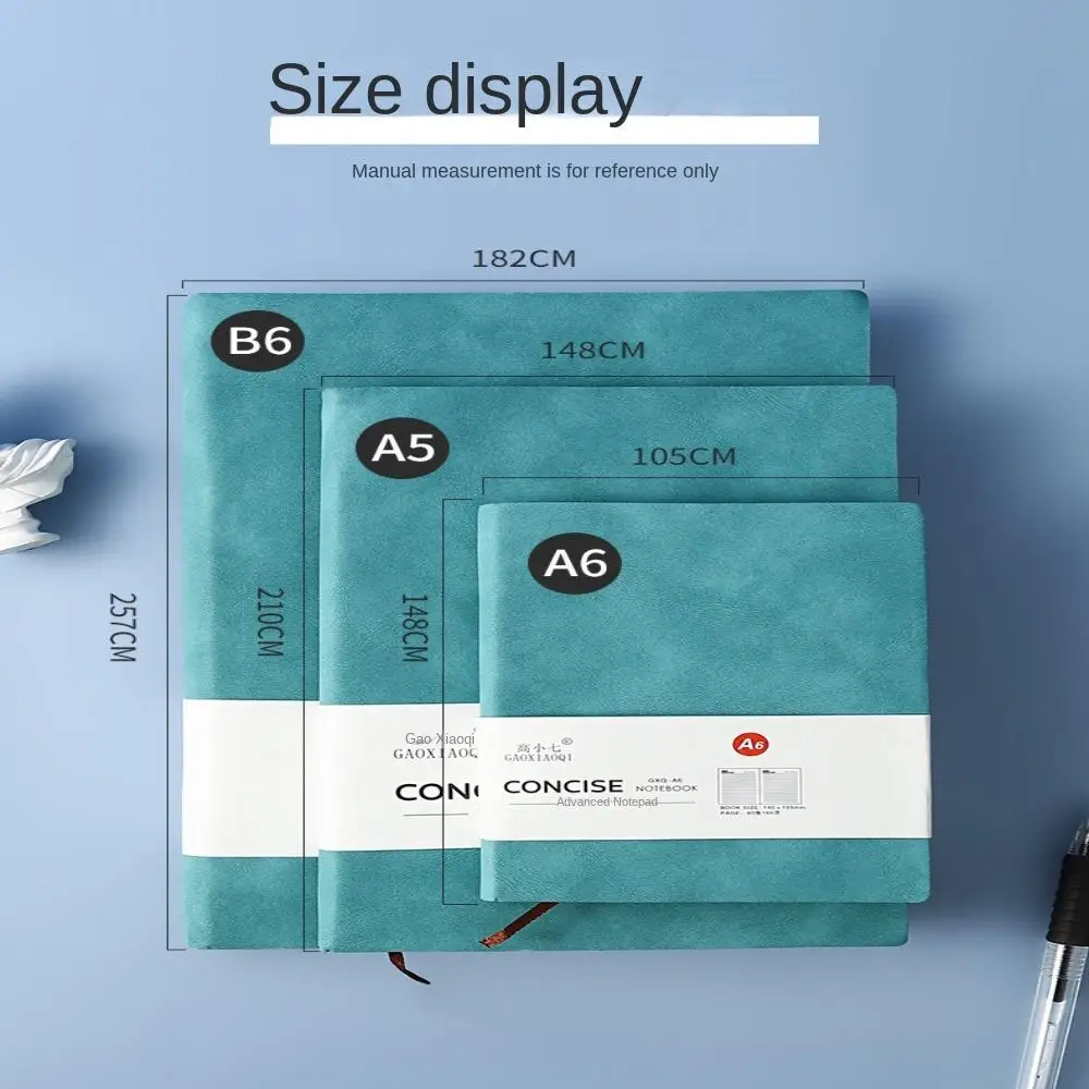 Notebooks A6 And Journals Notepads Diary Agenda 2024 Weekly Planner Writing Paper Thickened Business Retro Sheepskin Notebook
