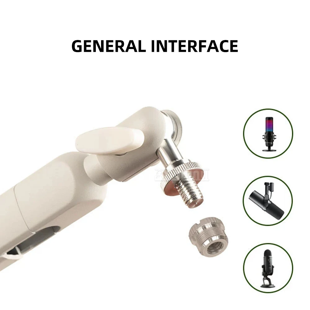 High End Cantilever Desktop Microphone Stand Anti Shake Universal Multi Functional Stand for Mobile Tablet