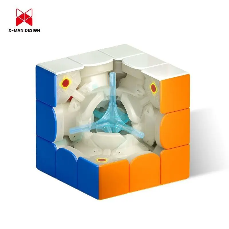 [Qiyi XMD Tornado V3 Series] Maglev 3x3 Speed Magnetic Cube - Dual Positioning Core Puzzle Toy for Professional Cubers