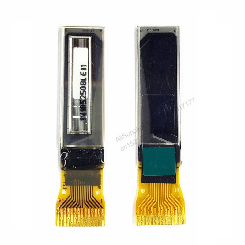 0,69-calowy moduł wyświetlacza OLED dla TS100 TS08 96 * 16 Białe światło SSD1306 I2C IIC Wyświetlacz ekranowy dla wyświetlacza OLED UG-9616TSWCG02