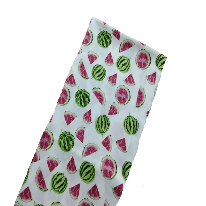 100 % Baumwolle viaPhil Fresh Fruit Series Banane Ananas Pfirsich Wassermelone Kirsche Kiwi Stoff Patchwork Stoff Home Decor