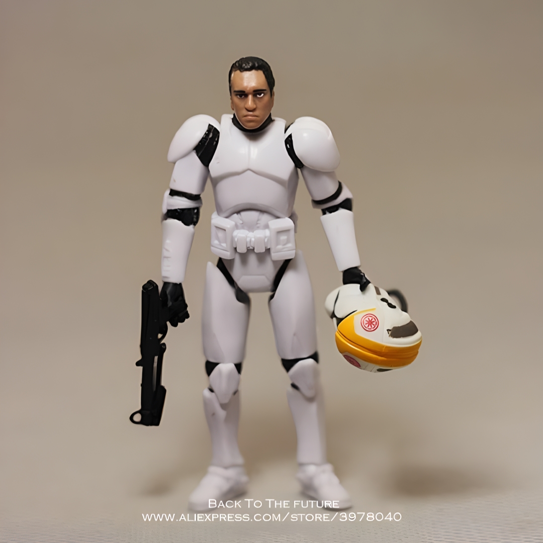 Hasbro Star Wars film Darth Vader Dark Trooper 10cm Anime kolekcja figurek Mini lalki Model zabawkowy dla dzieci prezent