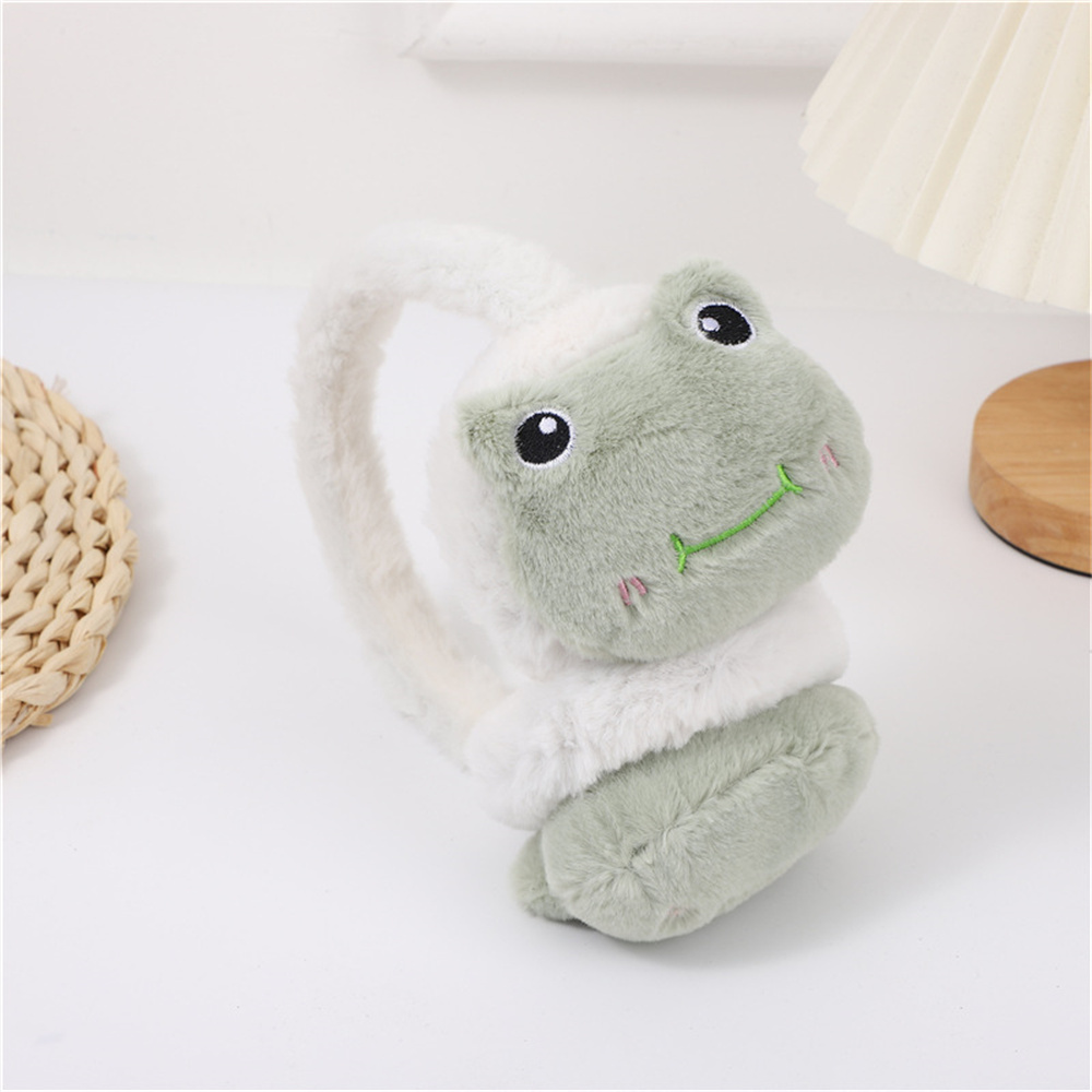 새로운 만화 동물 겨울 따뜻한 귀마개 귀여운 토끼 병아리 곰 개구리 돼지 어린이 키즈 따뜻하게 귀 덮개 부드러운 플러시 두꺼운 Earlaps