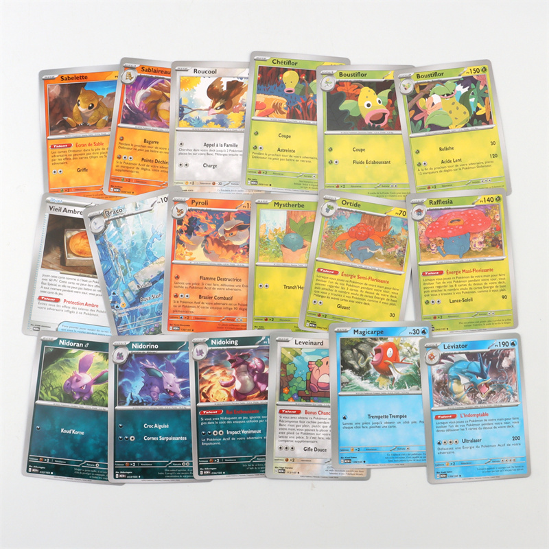 360Pcs French version Pokémon TCG: Scarlet & Violet 151 classics Expansion Booster Box Pokemon trade card 36 Pack Box