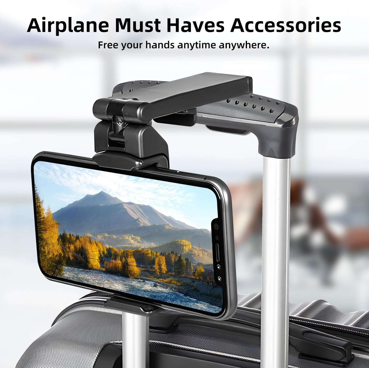 Mobile Phone Holder Portable Travel Holder Desktop Flight Folding Rotatable Selfie Stand for Watching Dramas and Learning Dishes