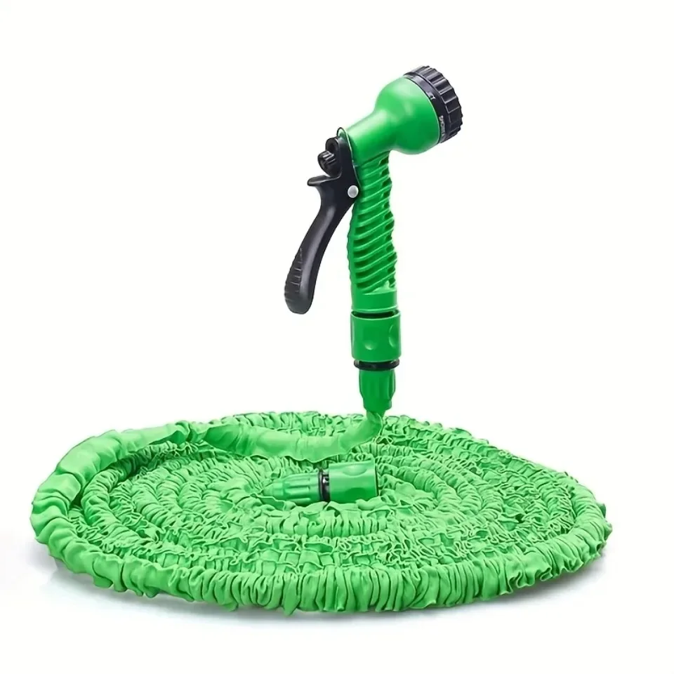 Mangueira de água telescópica multifuncional 25f/50f/75f/100f multi-especificação pistola de limpeza de alta pressão ferramentas de jardinagem doméstica