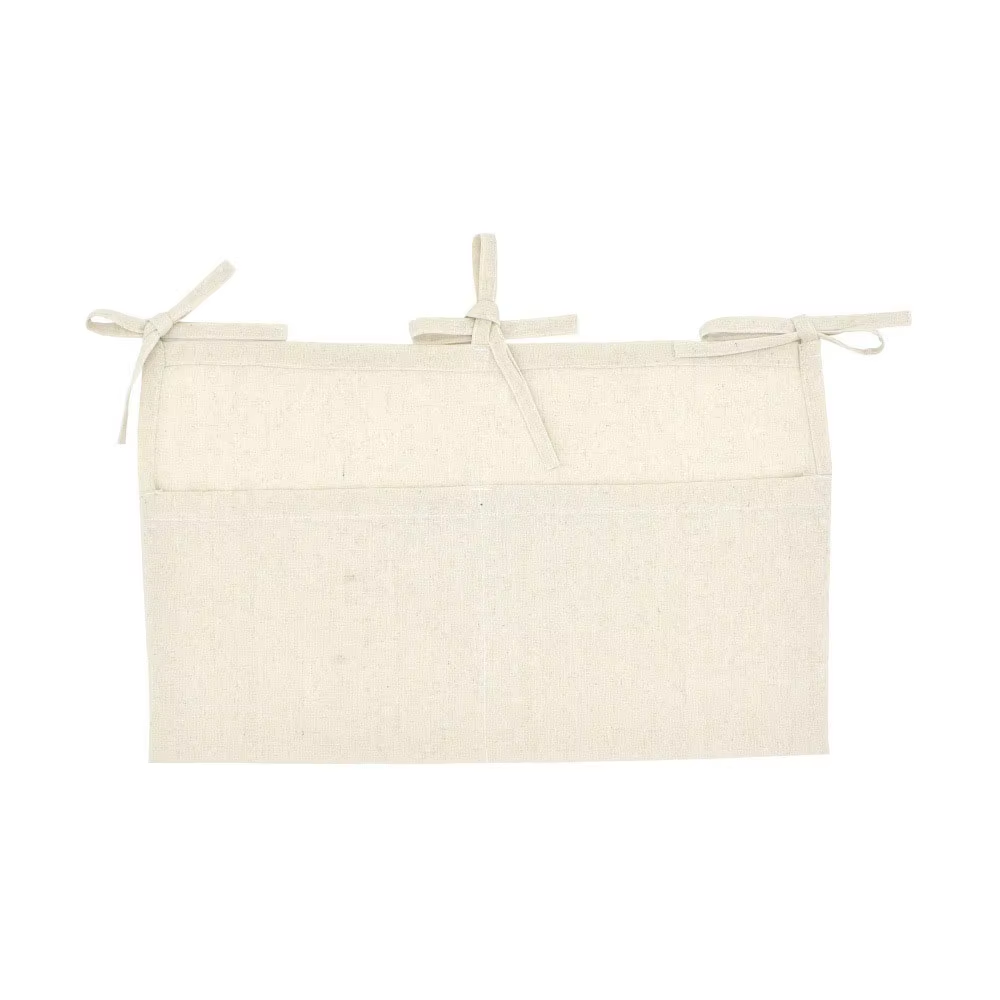 Bolsa colgante para cuna de bebé, ropa de cama para niños, accesorios para cama de bebé, bolsa colgante de almacenamiento, decoración para habitación de niños y niñas, parachoques Simple Ins para bebé