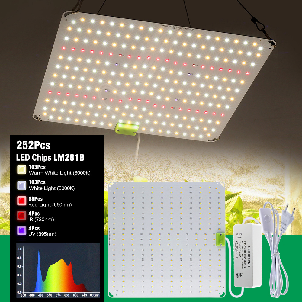 Voll spektrum LED wachsen Licht hoch ppfd Super helligkeit lm281b für Gewächshaus Hydro ponik wachsende Lampen Pflanzen