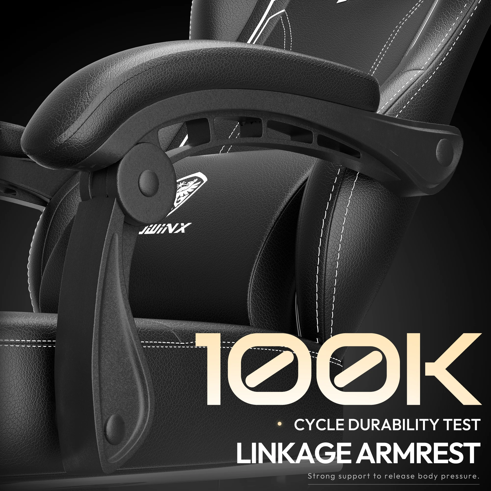 Sedia da gaming Dowinx con cuscino a molle insacchettate, sedia da gioco ergonomica con supporto lombare per massaggi e poggiapiedi per adulti