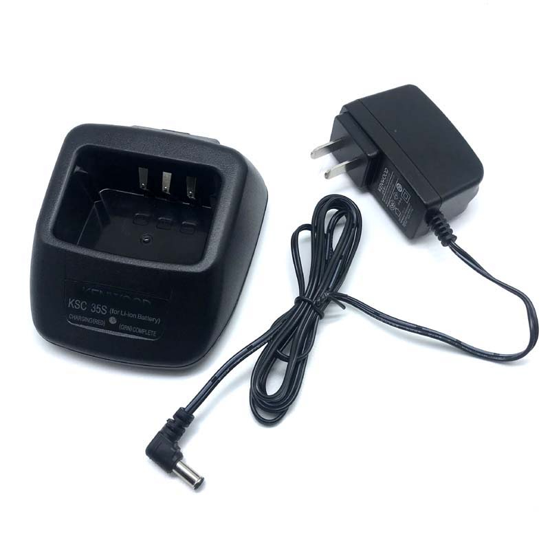 Cargador de batería de base rápida KSC-35S para Radio KENWOOD TK-3000 TK3000 TK-2000 KNB-63L KNB-65L KNB-45L TK2400 TK3207 TK2207 TK-U100