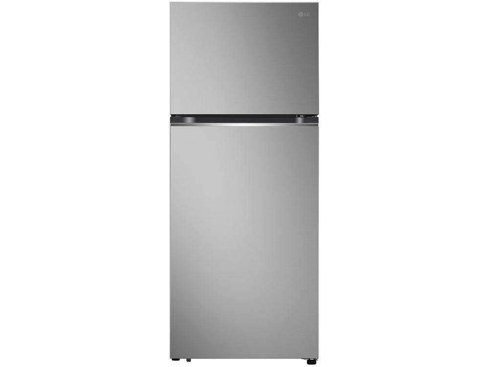 Geladeira/Refrigerador LG Frost Free Inox Duplex 375L GN-B372PFM - 110V