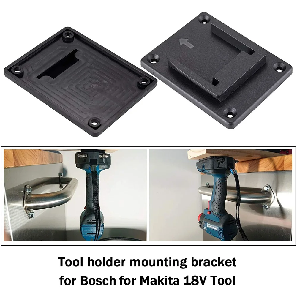 5/10 Gói Dụng Cụ Cho Makita 18V Cho Bosch 18V Khoan Li-ion Dụng Cụ Giá Đỡ Treo Tường lưu Trữ Chân Đế Cho Máy Đỡ