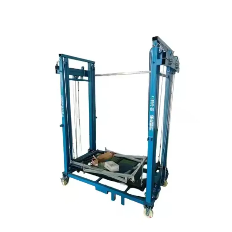 무선 리모컨이 있는 전동 이동식 비계 리프트, 500KG 적재 용량, 4M 5M 작업 높이