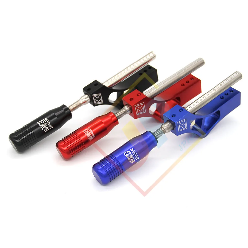 Varilla de extensión de perilla de cambio de aluminio automotriz, extensor de varilla ajustable, extensor de palanca de cambios, uso Universal