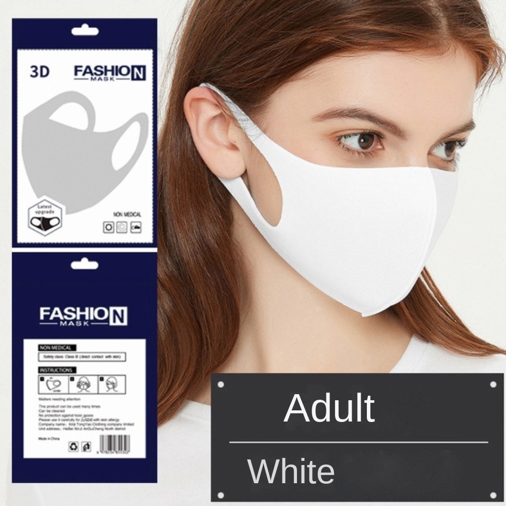 Nova máscara de seda gelo respirável lavável anti-uv protetor solar máscara à prova de poeira véu facial presente