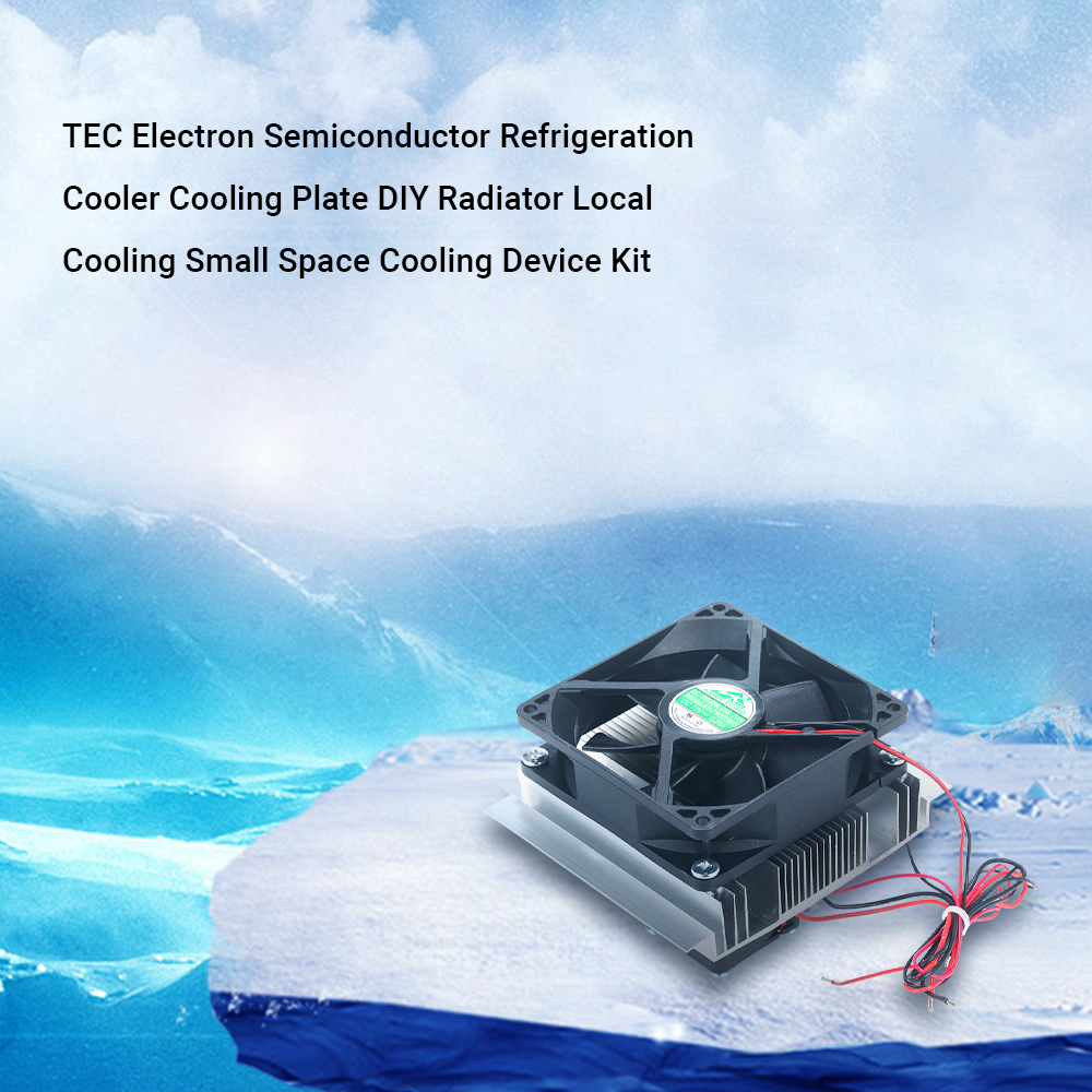 TEC Electron Halfgeleider Koeling Koeler Koelplaat DIY Radiator Lokale koeling Kleine ruimte koelapparaatkit