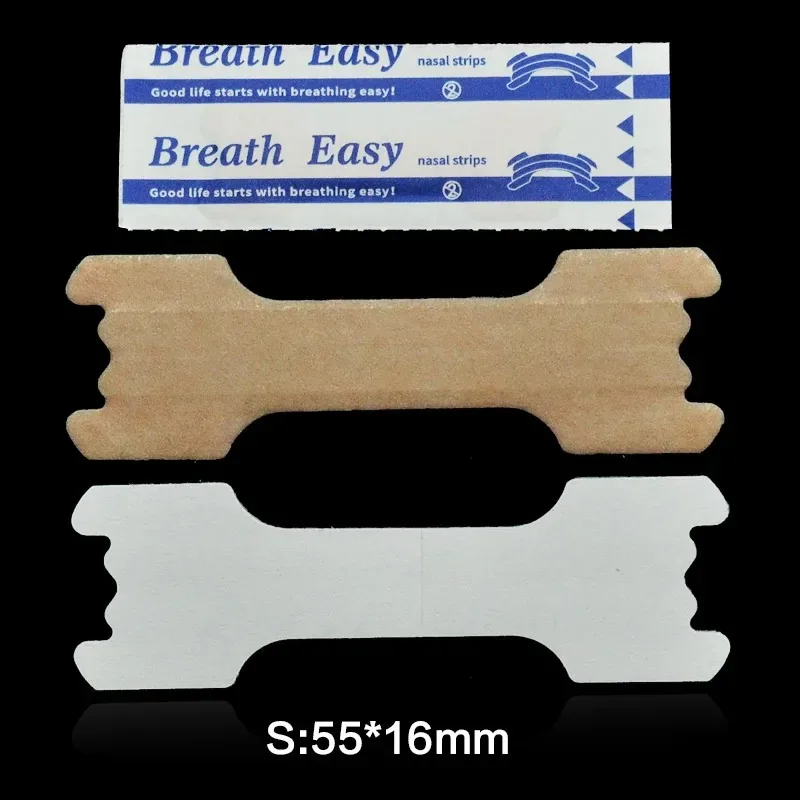 100/500PCS Adem Neusstrips Rechts Hulp Stop Snurken Neus Patch Goede Slapen Patch Product Gemakkelijker Adem Slaaphulpmiddel Decive