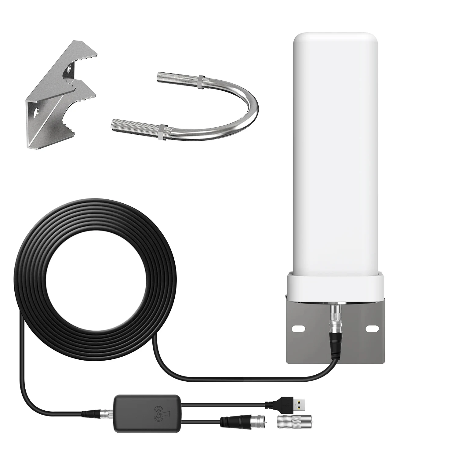 Antena de TV Digital HD de alto rendimiento, amplificador de señal de largo alcance para exteriores, canal de TV gratuito 4K 1080P para ATSC/DVB-T/DMB-T/ISDB-T