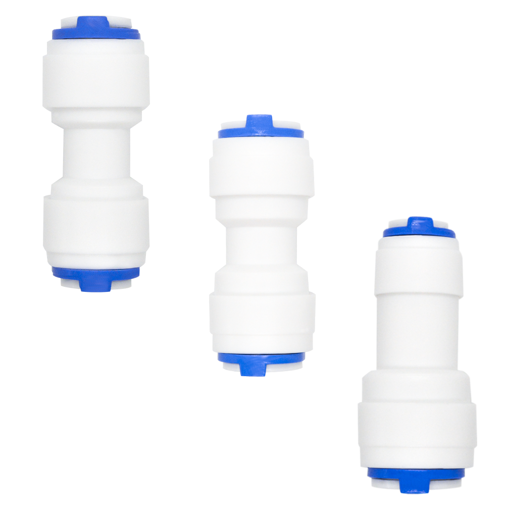 YQBS 3/8 "1/4" Ro Быстрый соединитель для воды, прямой OD, Push RO, аксессуары для аквариума, фитинг для труб