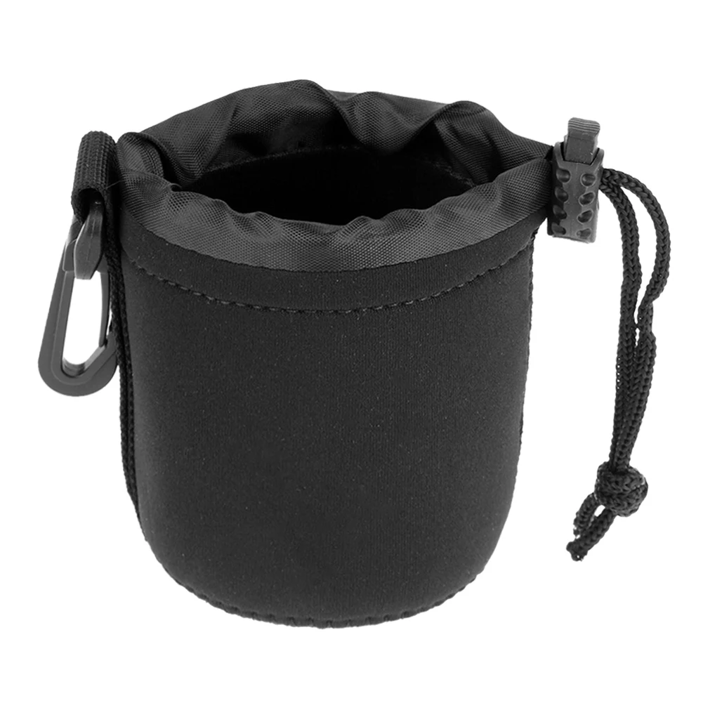 Camera Lens Cover Neoprene Lens Bag Waterproof Soft Camera Lens pouch Shocproof Camera lens bag For Most Digital SLR Camera
