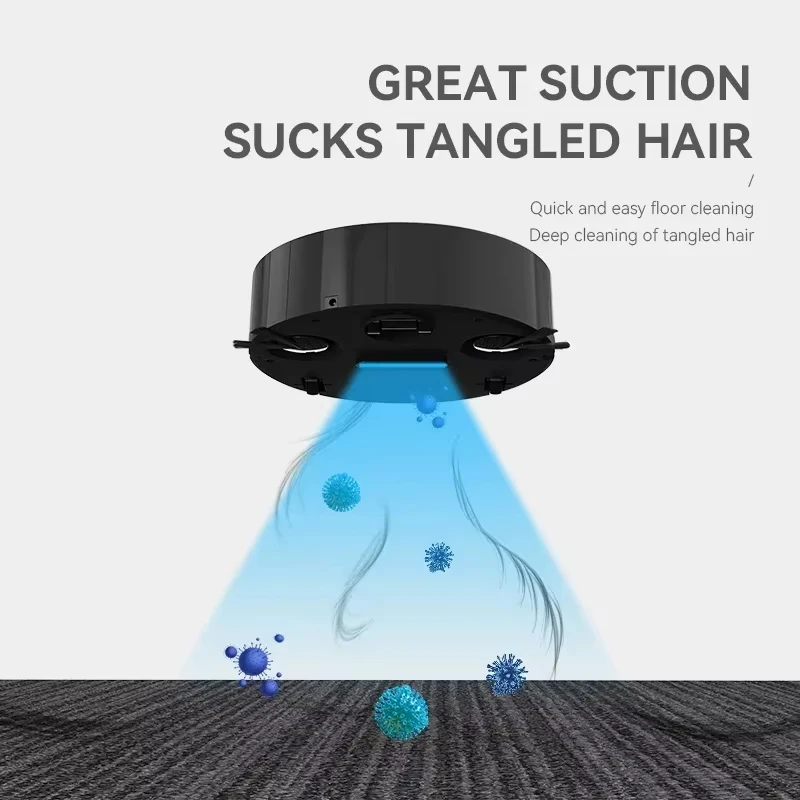 XIAOMI เครื่องกวาดไฟฟ้า USB ชาร์จอัตโนมัติอัจฉริยะ Sweeping ดูด Mopping Robots เปียกแห้งในครัวเรือนความสะดวกสบาย