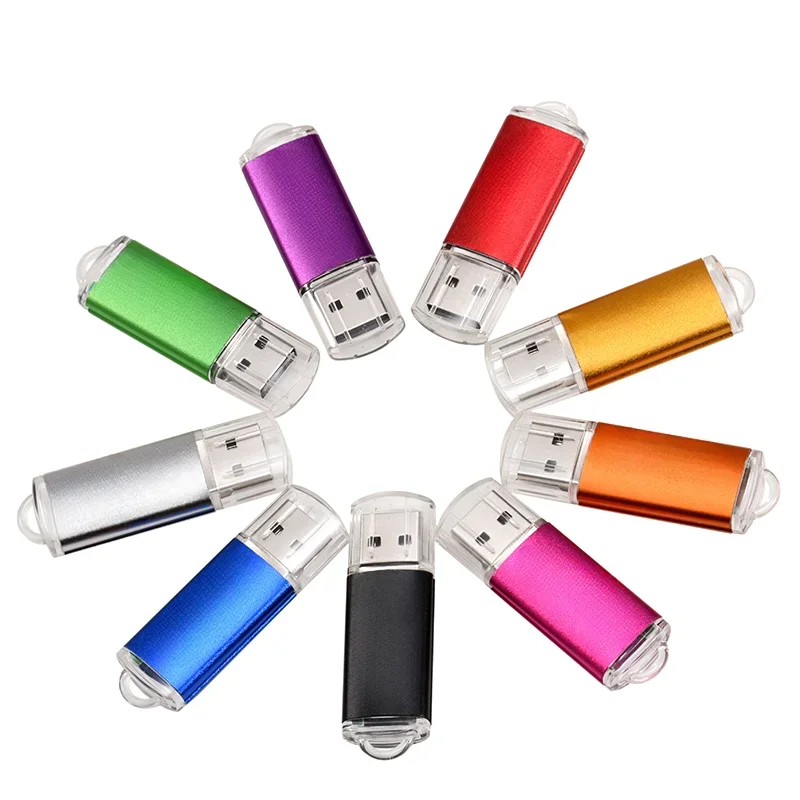 JASTER ความจุจริง 100% USB แฟลชไดรฟ์ 128GB ฟรี Key CHAIN Memory Stick 64GB มินิไดรฟ์ปากกาโลหะ 32GB 16GB ธุรกิจของขวัญ
