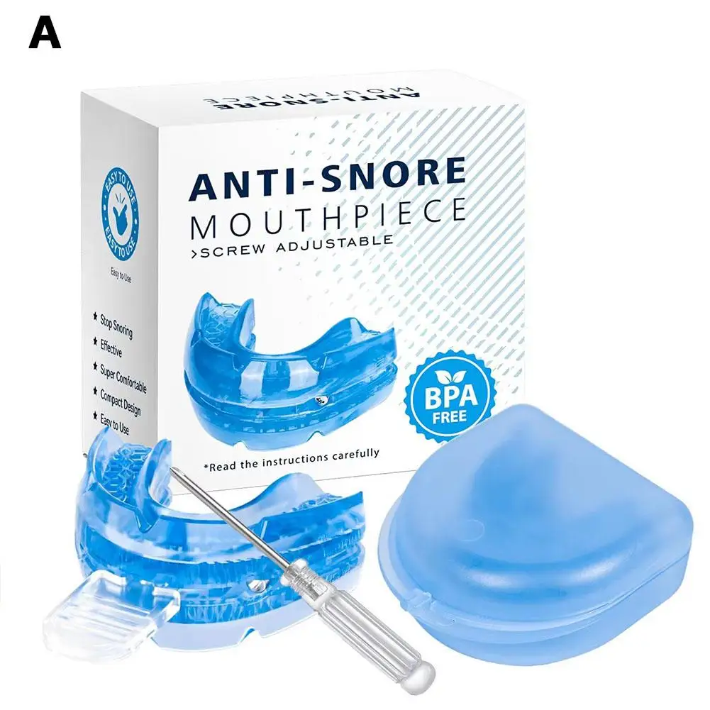 Dispositivo anti-ronco anti ronco bocal protetor bucal para mulheres homens ronco reduzindo mais confortável aparelho oral ajustável