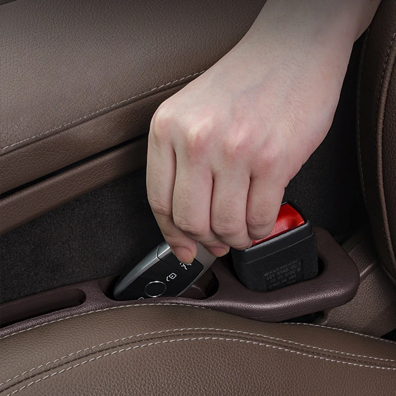 Striscia anti-perdite per tappo per seggiolino auto Accessori interni per auto Scatola portaoggetti invisibile per sedile striscia di riempimento guida generale