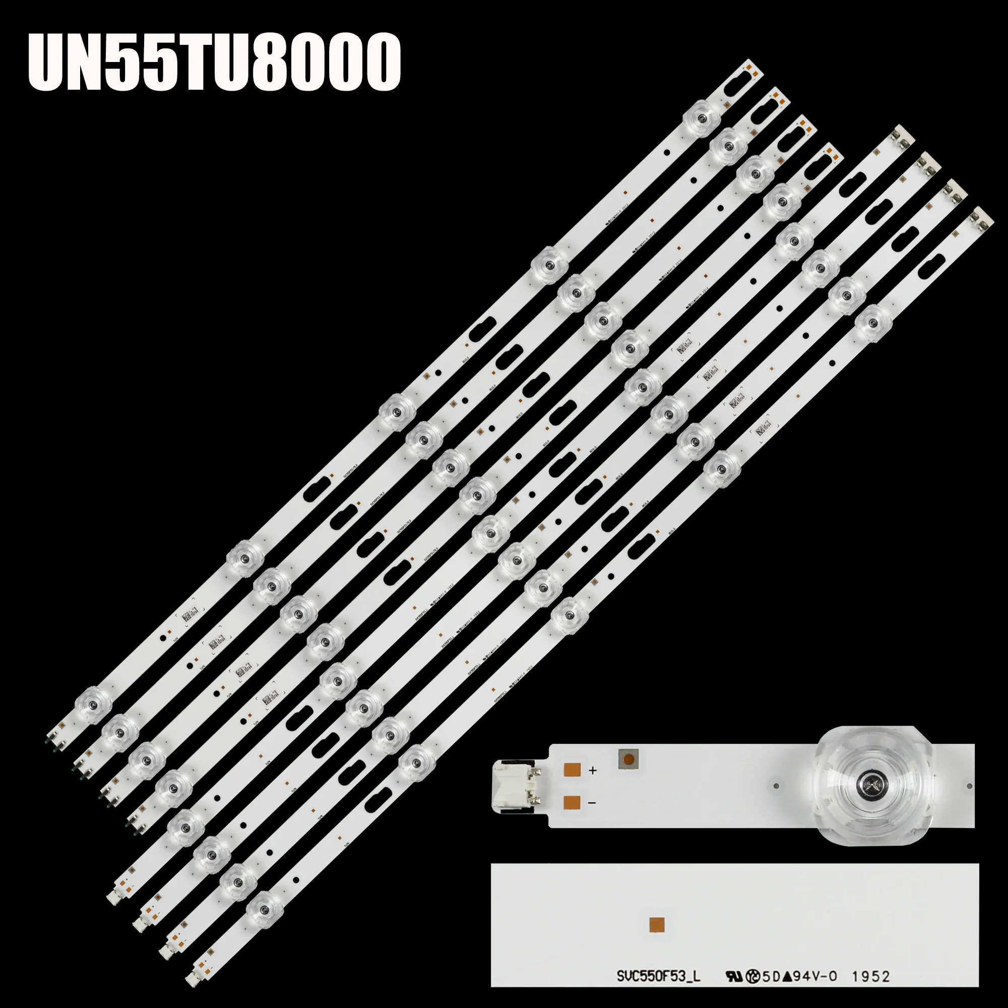 LED-achtergrondverlichtingstrip voor UE55AU7105K UE55AU7172U UE55TU7005 UE55AU7192U UE55AU7560U CY-BA055HGHR4V CY-GT055HGEV1H