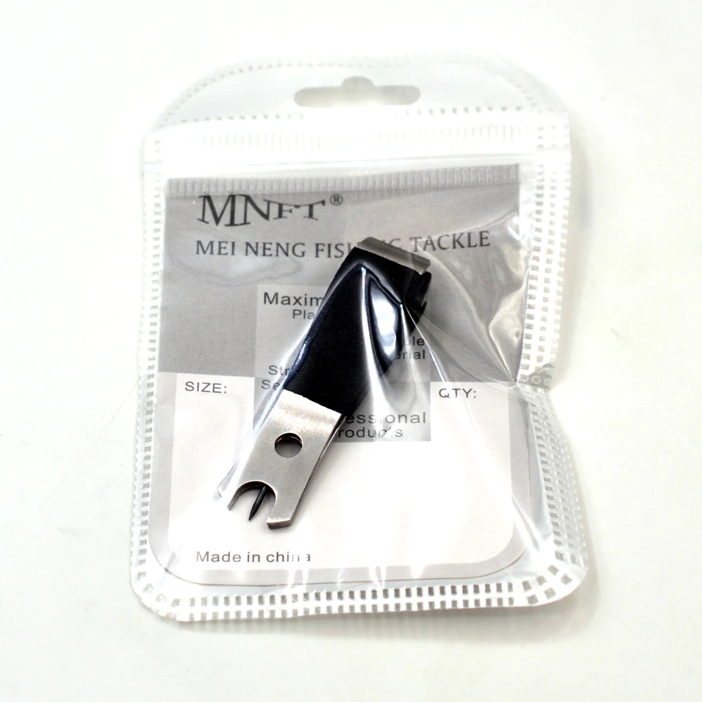 MNFT 1Pcs Linha de pesca com mosca Cortador de alicate com ferramenta de pesca com agulha ocular
