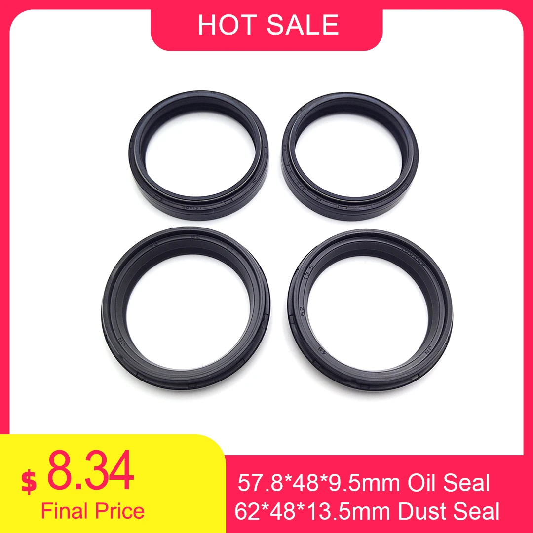 OTOM-junta tórica sellada para motocicleta, sello de aceite de horquilla delantera de 48mm, para KTM EXC SXF HUSQVARNA FC TE 125-990, accesorios para Dirt Bike