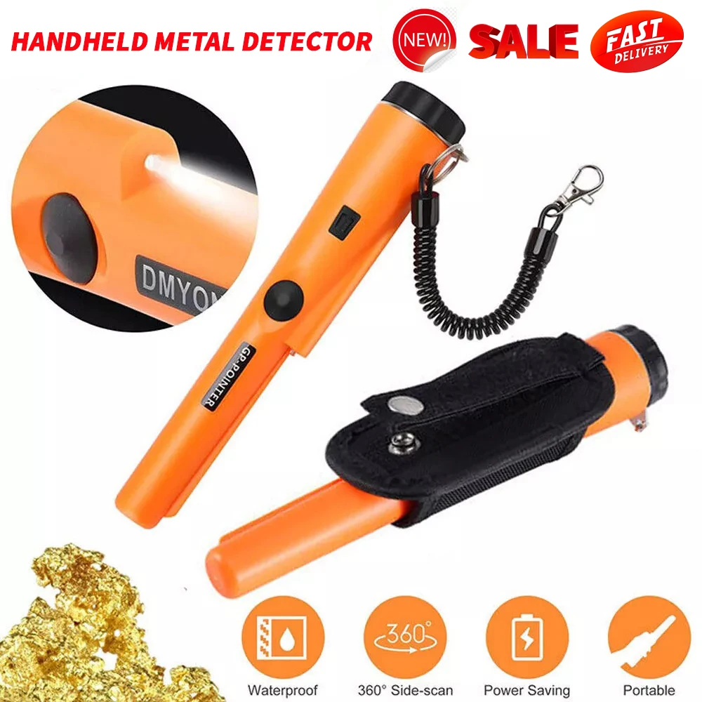 Professionele positioneringsstaaf Handheld ondergrondse metaaldetector Pointer Handheld waterdichte hoge gevoeligheid beveiligingsdetector